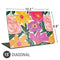 Bouffants and Broken Hearts Painterly Garden Universal Laptop 15in (12.2 x 8.8in) Skin